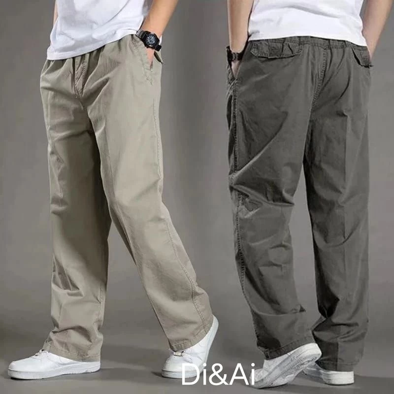 Celana Panjang Pria Katun Drill M-XXXL